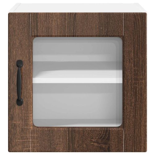 Кухненски шкаф с рафт Кафяв дъб 40 x 31 x 40 см Инженерно дърво