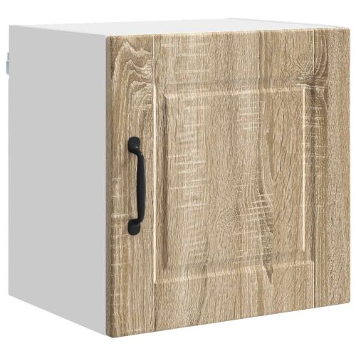 Кухненски шкаф 2 pcs Сонома дъб 40 x 31 x 40 см Инженерно дърво