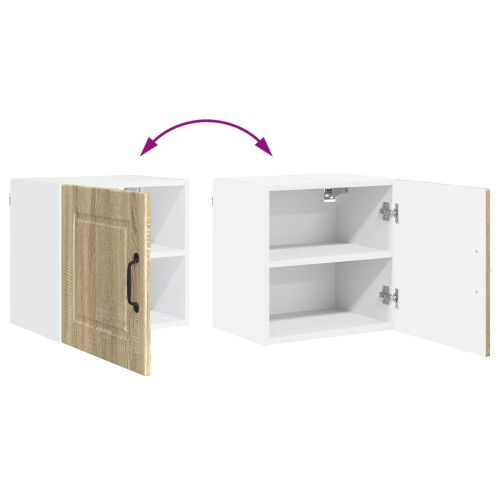 Кухненски шкаф 2 pcs Сонома дъб 40 x 31 x 40 см Инженерно дърво