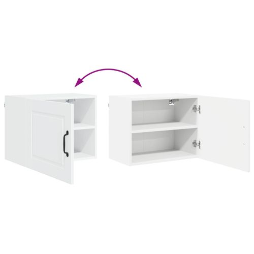 Кухненски шкаф 2 pcs Бяло 50 x 31 x 40 см Инженерно дърво