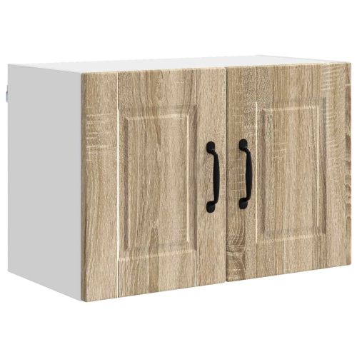 Кухненски шкаф 2 pcs Сонома дъб 60 x 31 x 40 см Инженерно дърво