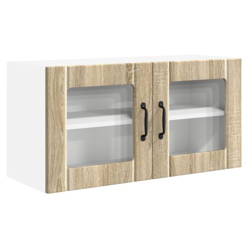 Горен кухненски шкаф Сонома дъб 80 x 31 x 40 см Инженерно дърво