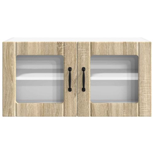 Горен кухненски шкаф Сонома дъб 80 x 31 x 40 см Инженерно дърво