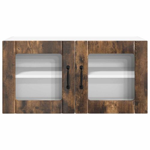 Кухненски шкаф с рафт Димян дъб 80 x 31 x 40 см Инженерно дърво