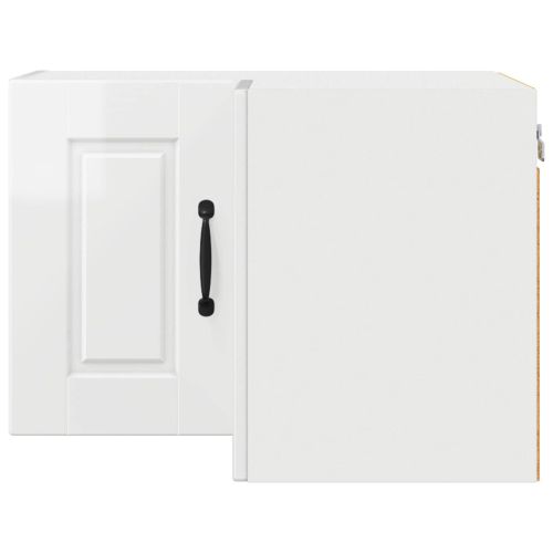 Кухненски шкаф Лъскаво бяло 57 x 57 x 40 см Инженерно дърво