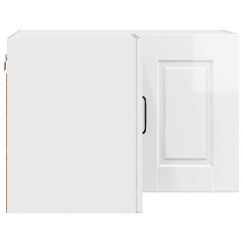 Кухненски шкаф Лъскаво бяло 57 x 57 x 40 см Инженерно дърво