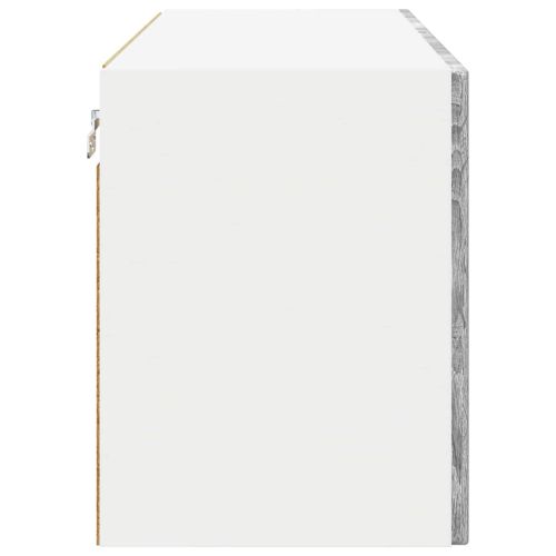 Кухненски шкаф 2 pcs Сив Сонома 60 x 31 x 40 см Инженерно дърво