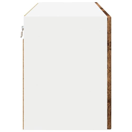 Кухненски шкаф с рафт с врата 2 pcs Старо дърво 60 x 31 x 40 см