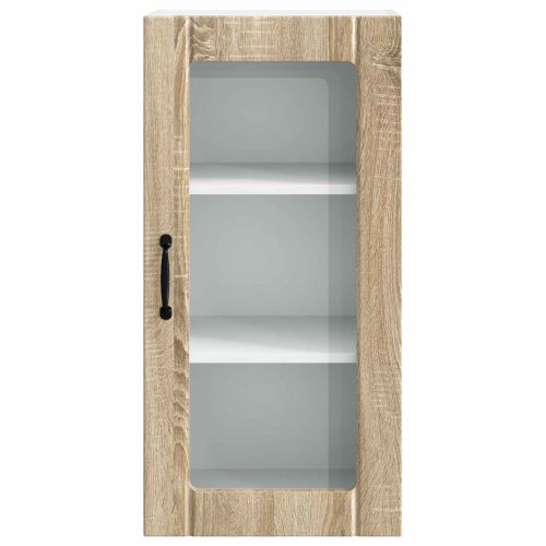 Кухненски шкаф 2 pcs Сонома дъб 40 x 31 x 80 см Инженерно дърво