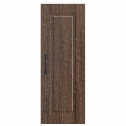 Кухненски шкаф 2 pcs Кафяв дъб 30 x 31 x 80 см Инженерно дърво