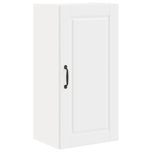 Кухненски шкаф с рафт Бяло 40 x 31 x 80 см Инженерно дърво