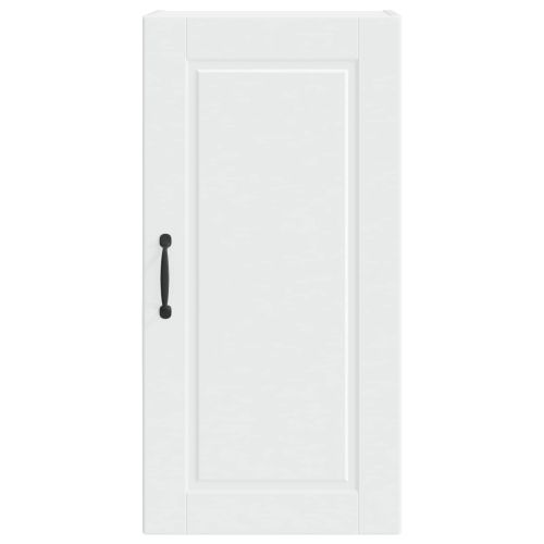 Кухненски шкаф с рафт Бяло 40 x 31 x 80 см Инженерно дърво