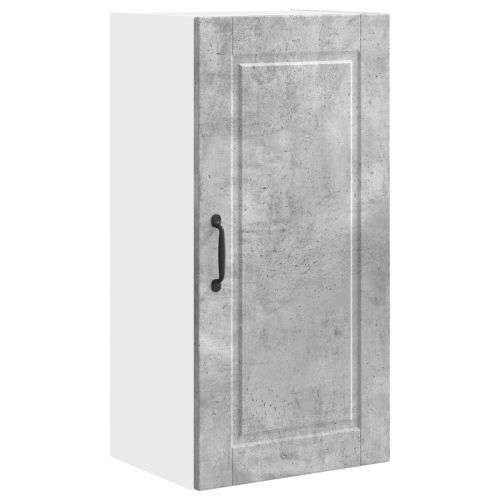 Кухненски шкаф Циментено сиво 40 x 31 x 80 см Инженерно дърво