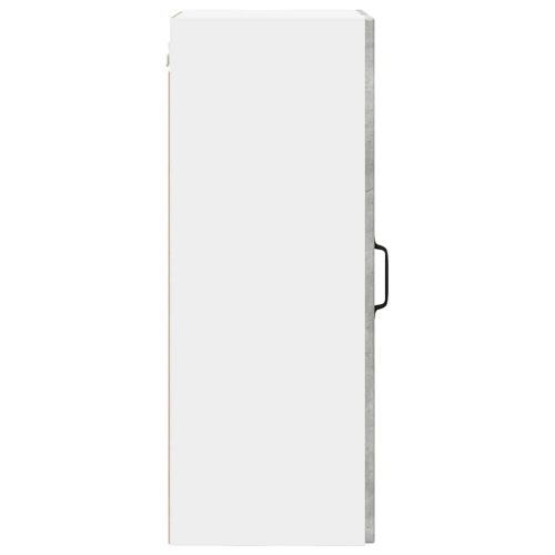 Кухненски шкаф Циментено сиво 40 x 31 x 80 см Инженерно дърво