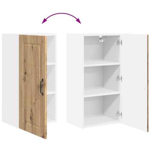 Кухненски шкаф с рафт Дъб 40 x 31 x 80 см Инженерно дърво