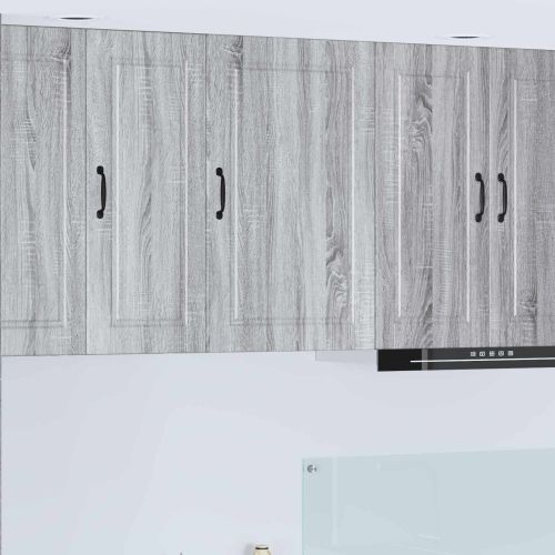 Горен кухненски шкаф Сив Сонома 50 x 31 x 80 см Инженерно дърво