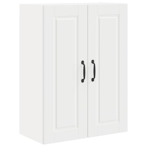 Кухненски шкаф с рафт Бяло 60 x 31 x 80 см Инженерно дърво