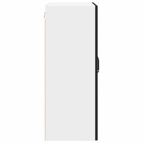 Кухненски шкаф с рафт Черно 60 x 31 x 80 см Инженерно дърво