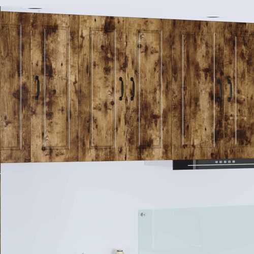 Кухненски шкаф с рафт Димян дъб 60 x 31 x 80 см Инженерно дърво