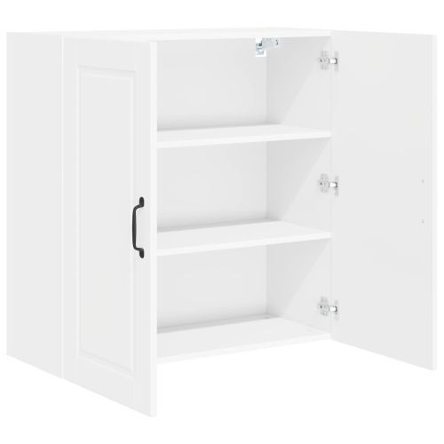 Кухненски шкаф с рафт Бяло 80 x 31 x 80 см Инженерно дърво