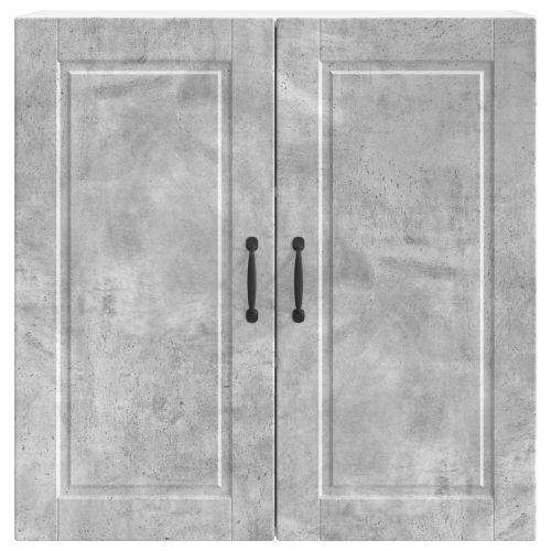 Кухненски шкаф Циментено сиво 80 x 31 x 80 см Инженерно дърво