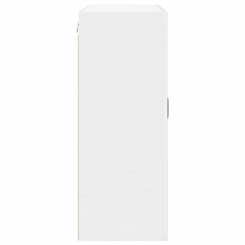 Кухненски шкаф Лъскаво бяло 80 x 31 x 80 см Инженерно дърво