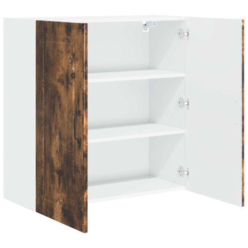 Кухненски шкаф с рафт Димян дъб 80 x 31 x 80 см Инженерно дърво