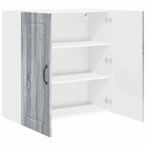 Кухненски шкаф Сив Сонома 80 x 31 x 80 см Инженерно дърво