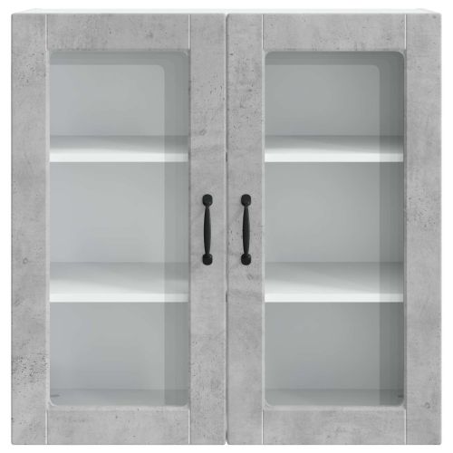 Кухненски шкаф Циментено сиво 80 x 31 x 80 см Инженерно дърво