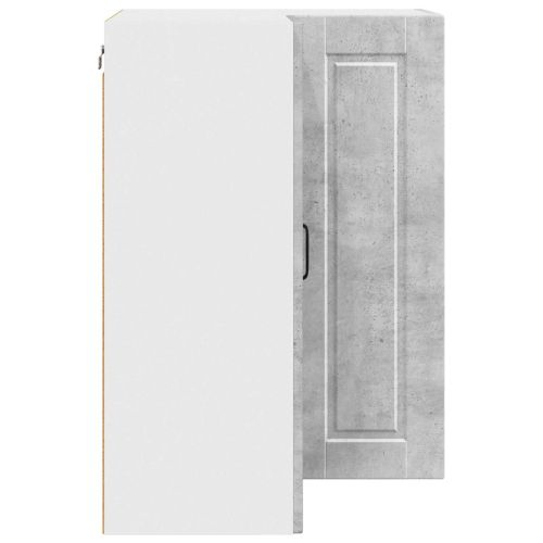 Кухненски шкаф Циментено сиво 57 x 57 x 80 см Инженерно дърво