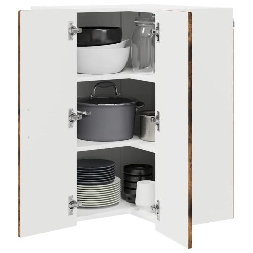 Кухненски шкаф с рафт Димян дъб 57 x 57 x 80 см Инженерно дърво