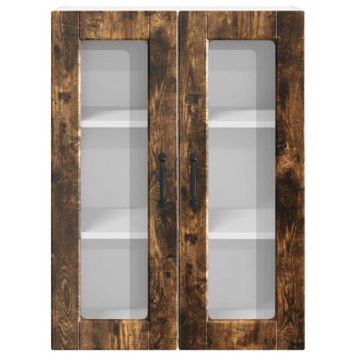 Кухненски шкаф с рафт Димян дъб 60 x 31 x 80 см Инженерно дърво