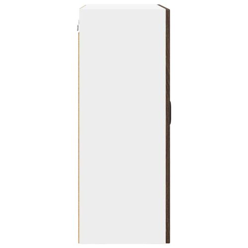 Кухненски шкаф с рафт Кафяв дъб 60 x 31 x 80 см Инженерно дърво