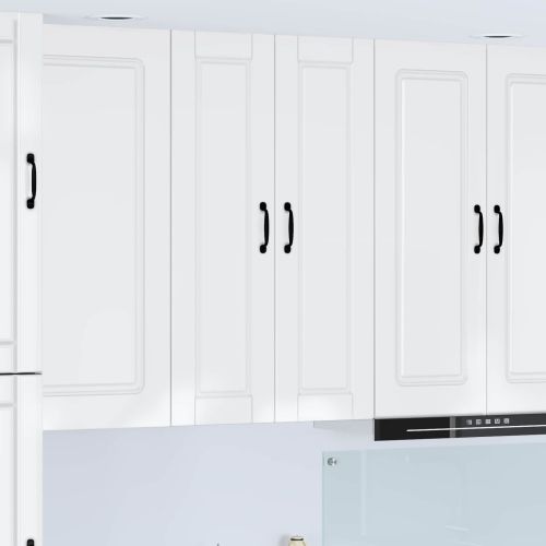 Кухненски шкаф Лъскаво бяло 30 x 31 x 100 см Инженерно дърво