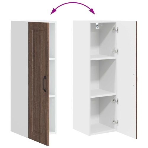 Кухненски шкаф Кафяв дъб 30 x 31 x 100 см Инженерно дърво