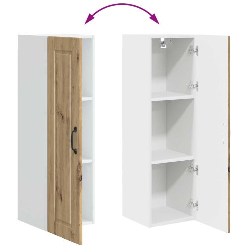 Кухненски шкаф с рафт Дъб 30 x 31 x 100 см Инженерно дърво