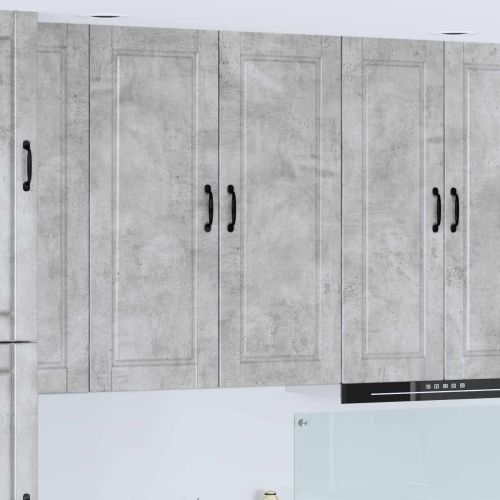 Кухненски шкаф Циментено сиво 40 x 31 x 100 см Инженерно дърво