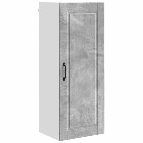Кухненски шкаф Циментено сиво 40 x 31 x 100 см Инженерно дърво