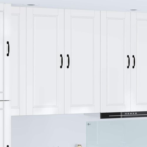 Кухненски шкаф Лъскаво бяло 40 x 31 x 100 см Инженерно дърво