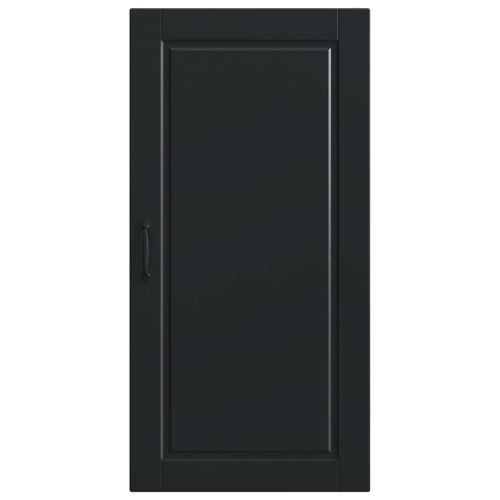 Кухненски шкаф с рафт Черно 50 x 31 x 100 см Инженерно дърво