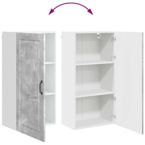 Кухненски шкаф Циментено сиво 50 x 31 x 100 см Инженерно дърво