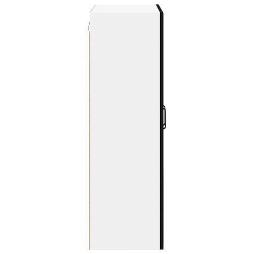 Кухненски шкаф с рафт Черно 60 x 31 x 100 см Инженерно дърво