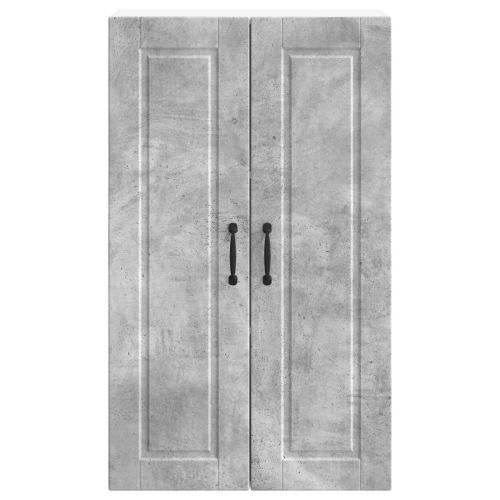 Кухненски шкаф Циментено сиво 60 x 31 x 100 см Инженерно дърво