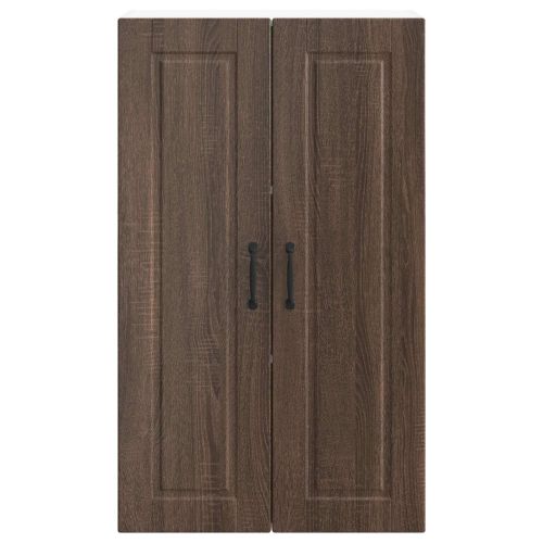 Кухненски шкаф Кафяв дъб 60 x 31 x 100 см Инженерно дърво