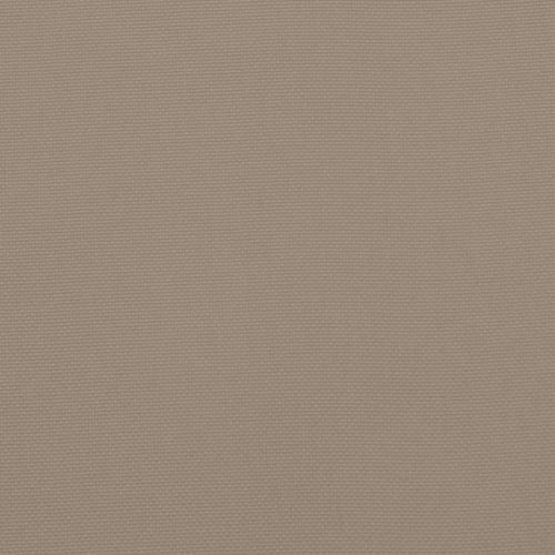 Палетна възглавница, таупе, 70x70x12 см, текстил