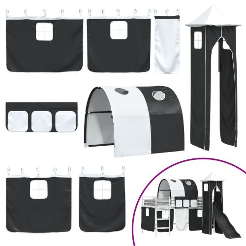 Бял и черен 79,5 x 200 см