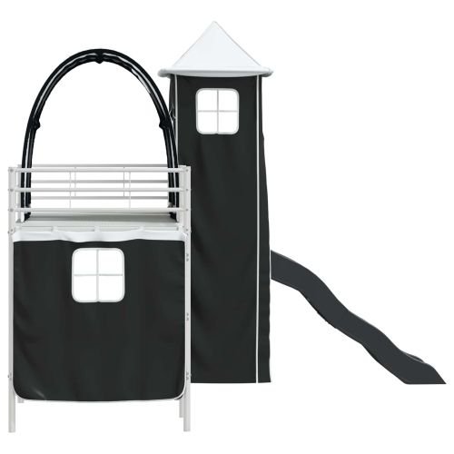 Бял и черен 90 x 190 cm