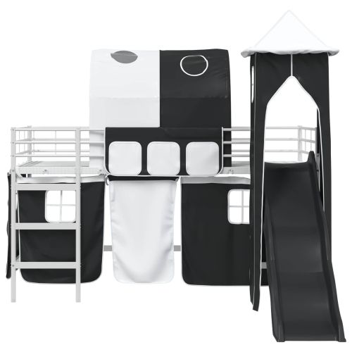 Бял и черен 107 x 200 см