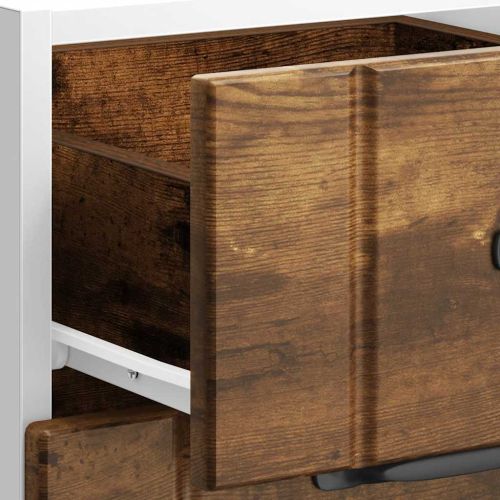 Кухненски шкаф Lucca, опушен дъб, инженерно дърво