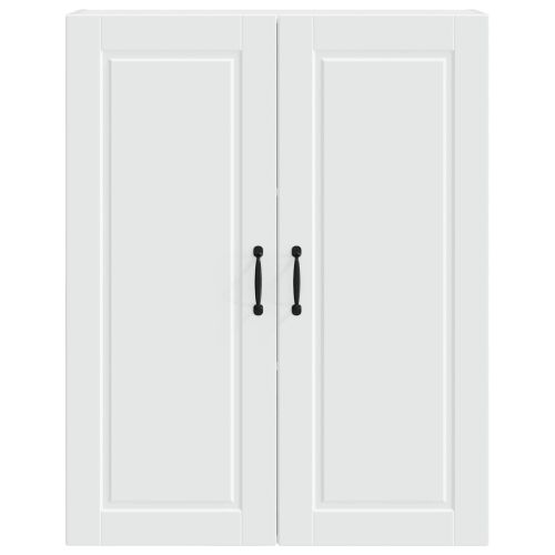 Кухненски шкаф с рафт Бяло 80 x 31 x 100 см Инженерно дърво